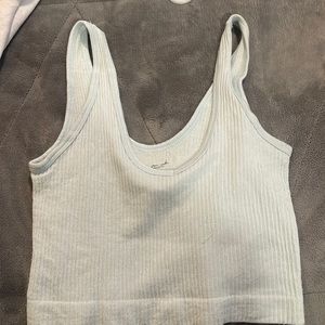 urban outfitters light blue tank top